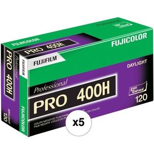 Fuji Film 400h pro 5 pack- new never used